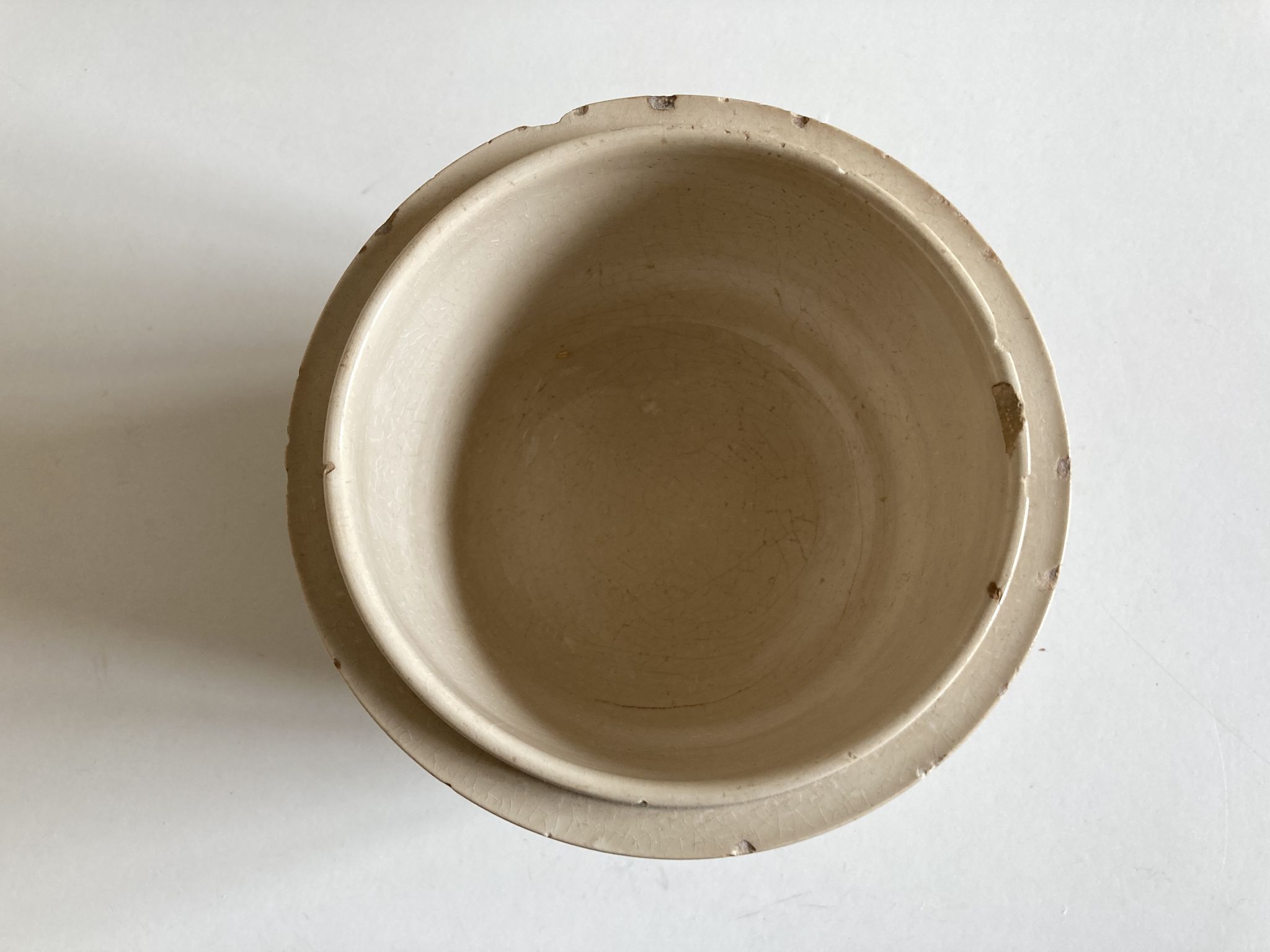 Pot de faïence directoire de digoin et sarreguemines néo classique 1860