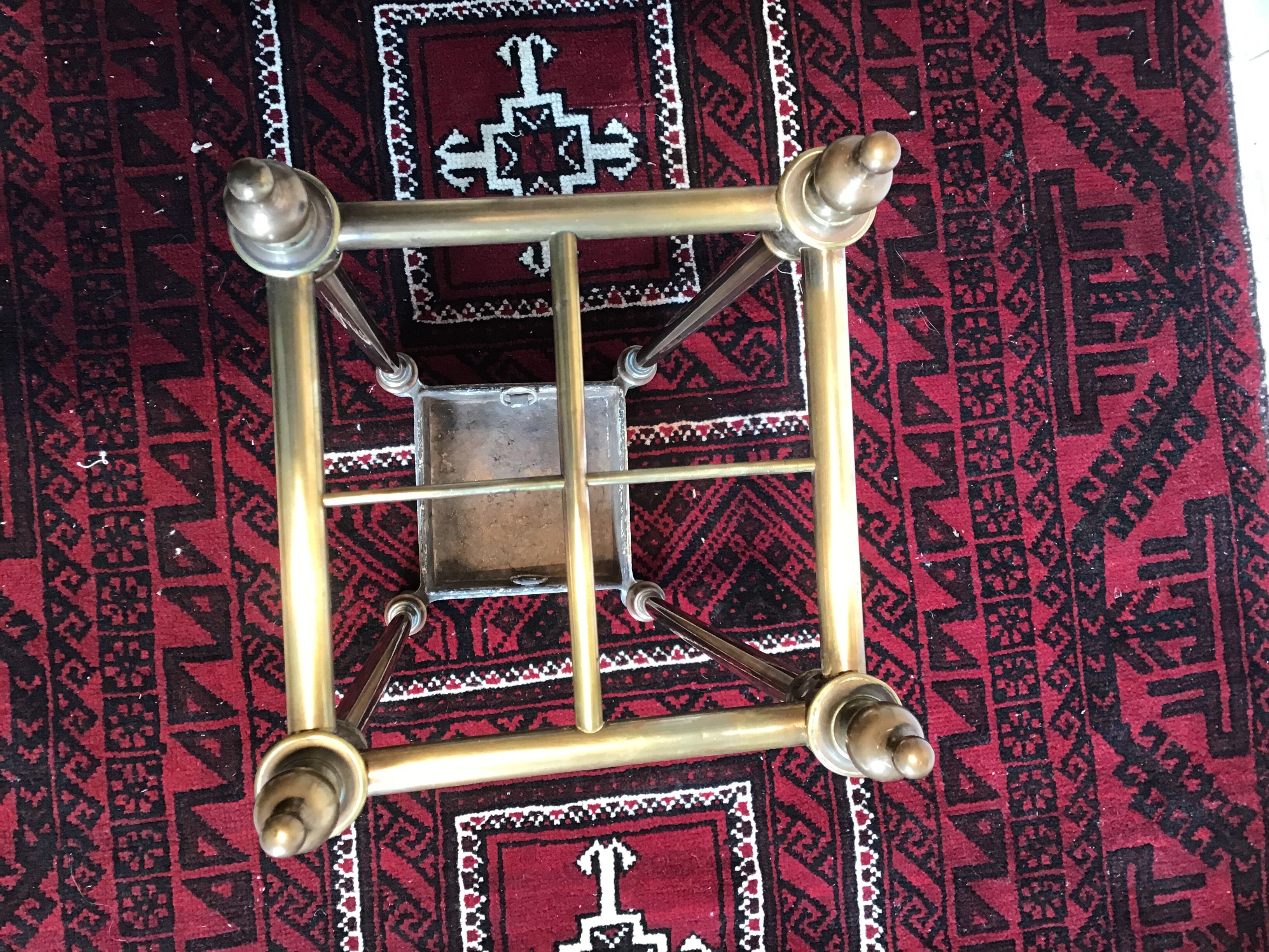Door brass and cast iron 1900 umbrella