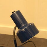 70's petrol blue veb narva desk lamp