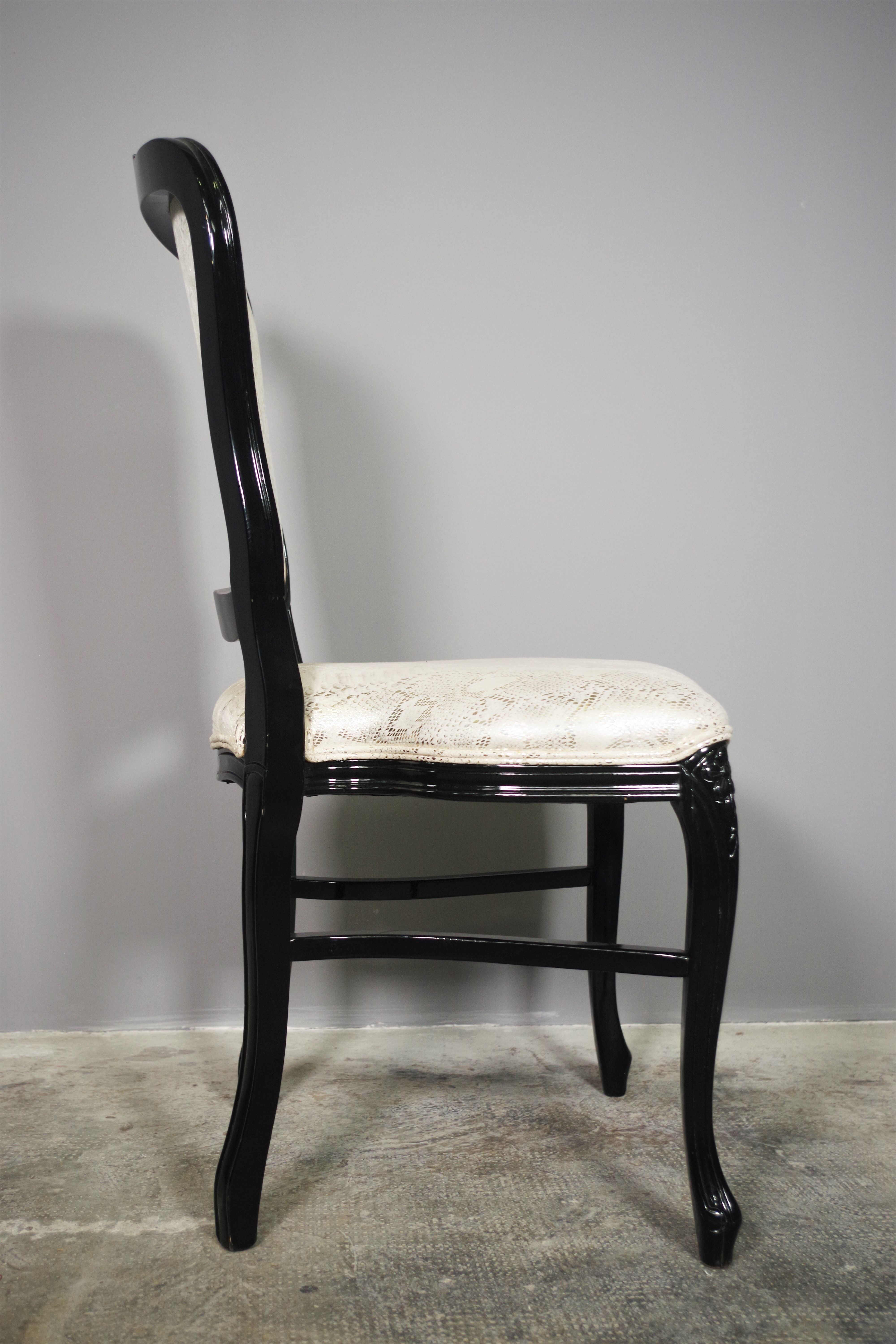 Venetian style dining chair, early twenty-first century