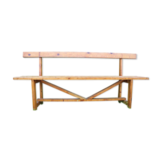 Vintage pine bench