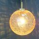 Globe pendant light by Glashutte Limburg, 1960s