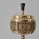 Brass standing ashtray