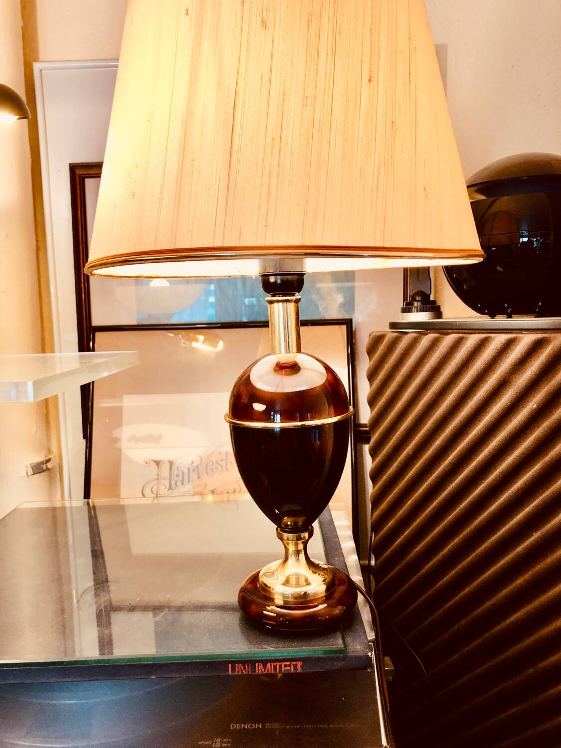 Beautiful brass lamp base