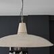 large metal pendant lamp from the 60s