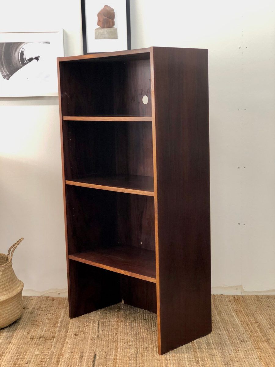 Scandinavian library in rosewood 60.5 cm