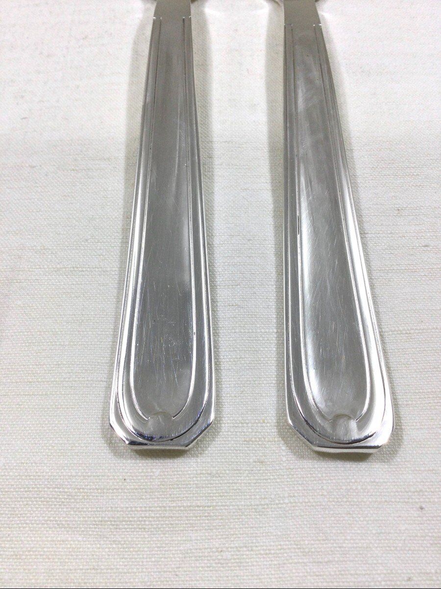 12 art deco fish cutlery