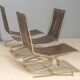 Set of Rolling Chairs, Zbyněk Hřivnáč, 1963, Czechoslovakia