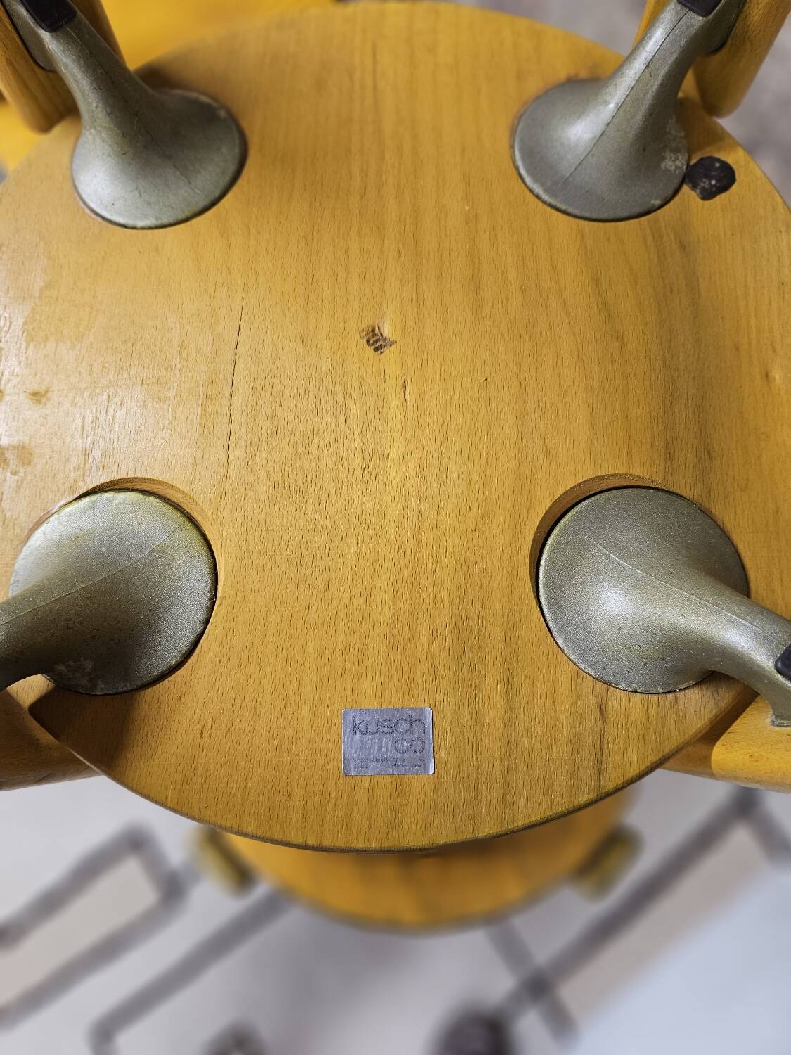 Lot of vintage bruno rey 1970" chairs