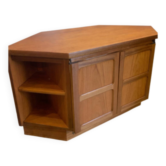 Nathan Furniture low corner unit in teak