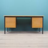 Ash desk, Danish design, 1980s, production: Labofa Møbler