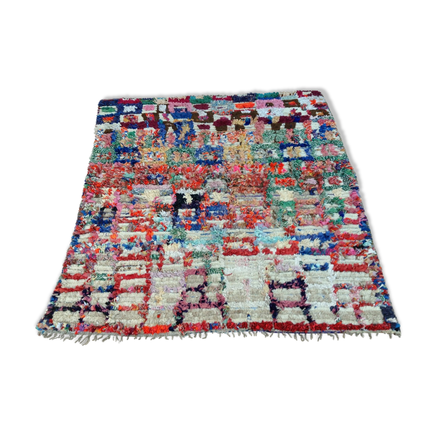 Carpet boucherouite 155x155cm