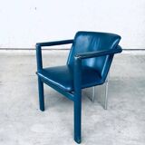 Leather Cachucha Dining Chairs by Hugo De Ruiter for Leolux, 1990s, Set of 4