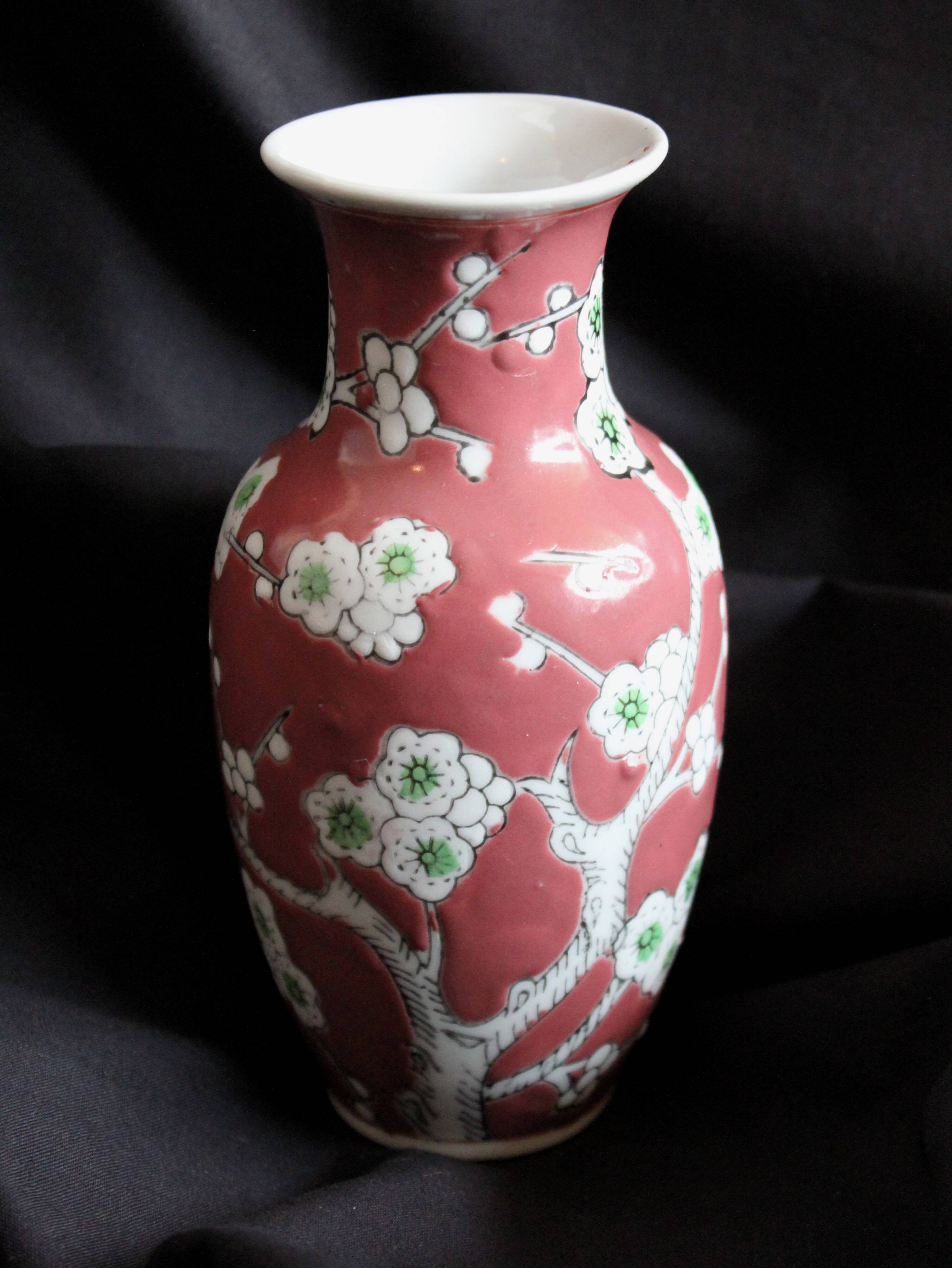 Chinese vase flower patterns