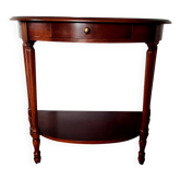 Half-moon console