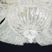 Garda, luxury Italian Murano glass ceiling light or flush mount, 1980s