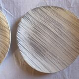 Two dishes Niderviller "Voile"