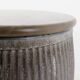 Vintage "Dolly Tub" Rival Side Table - Polished stone top - Circa 1930
