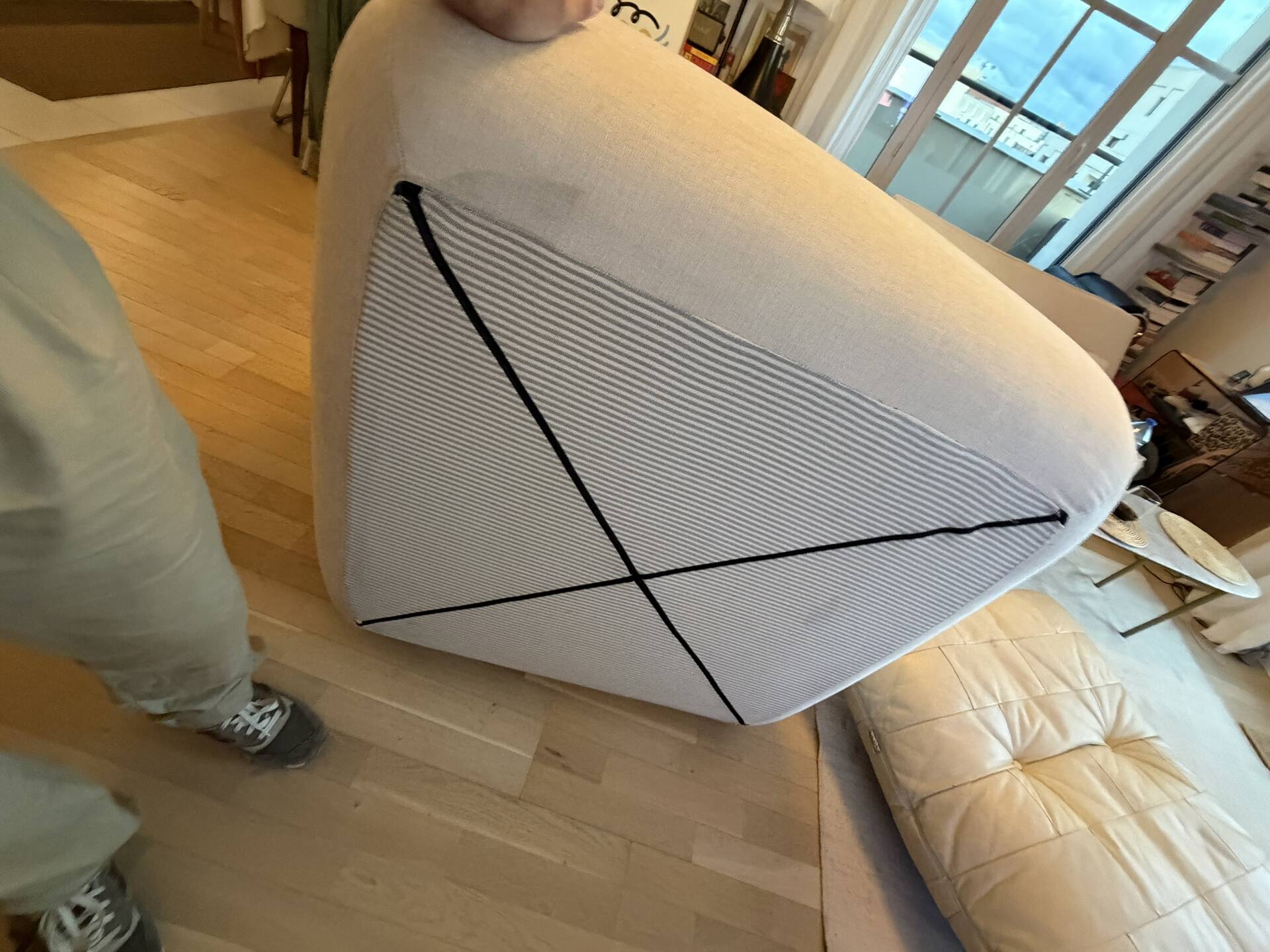 Cinna Sake armchair renovated