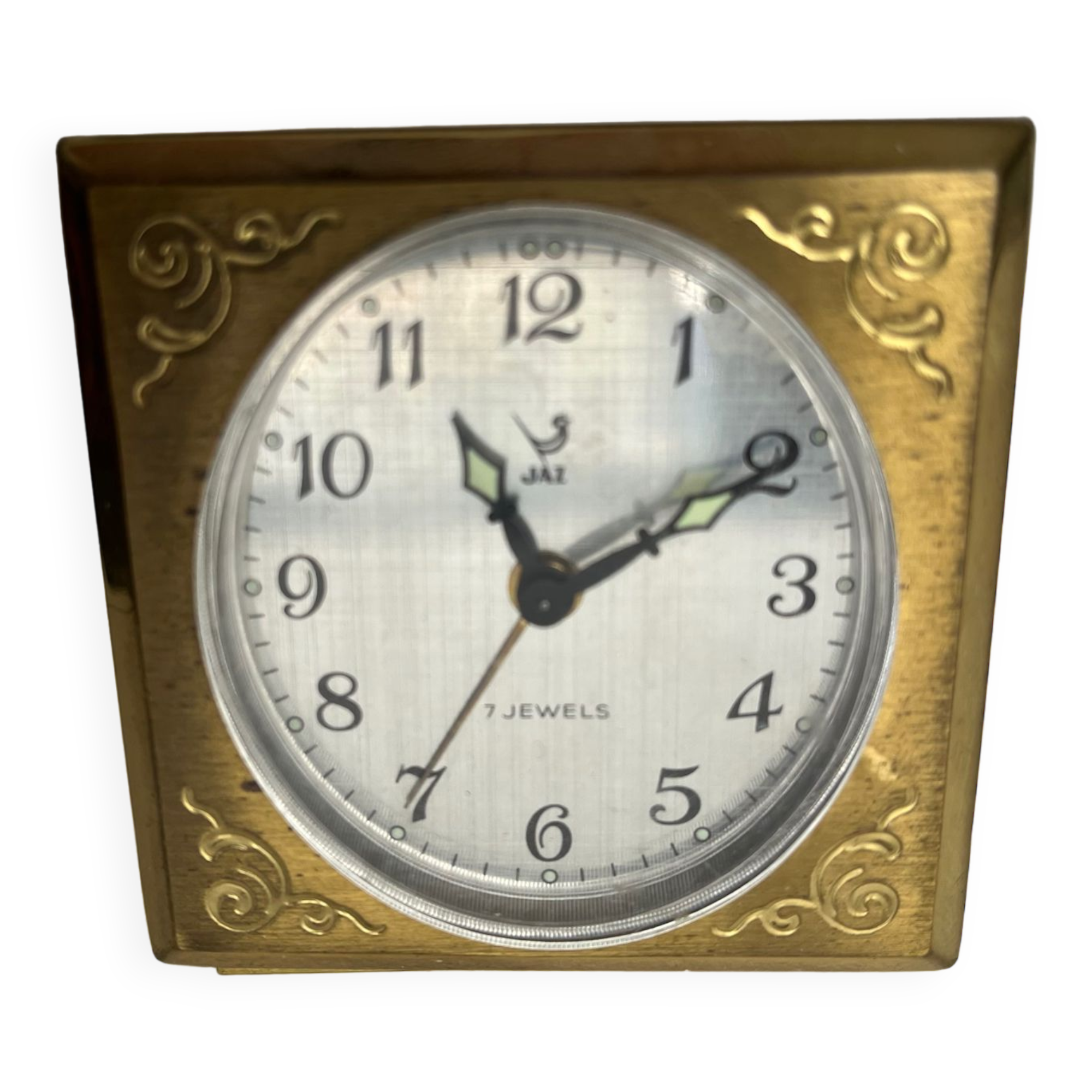 Old travel alarm clock