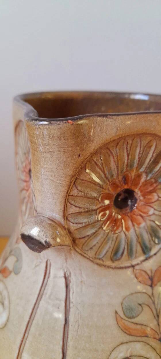 Zoomorphic owl pitcher, Michel Bailly, 1960.