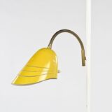 Italian floor lamp in lacquered metal, circa 1960