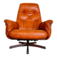 Vintage Danish mid-century Gote Mobler reclining lounge chair 1970s