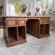 Counter or desk in oak from the 1950s.