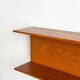 Teak wall shelf by Wilhelm Renz for Walter Wirz Mid Century Design