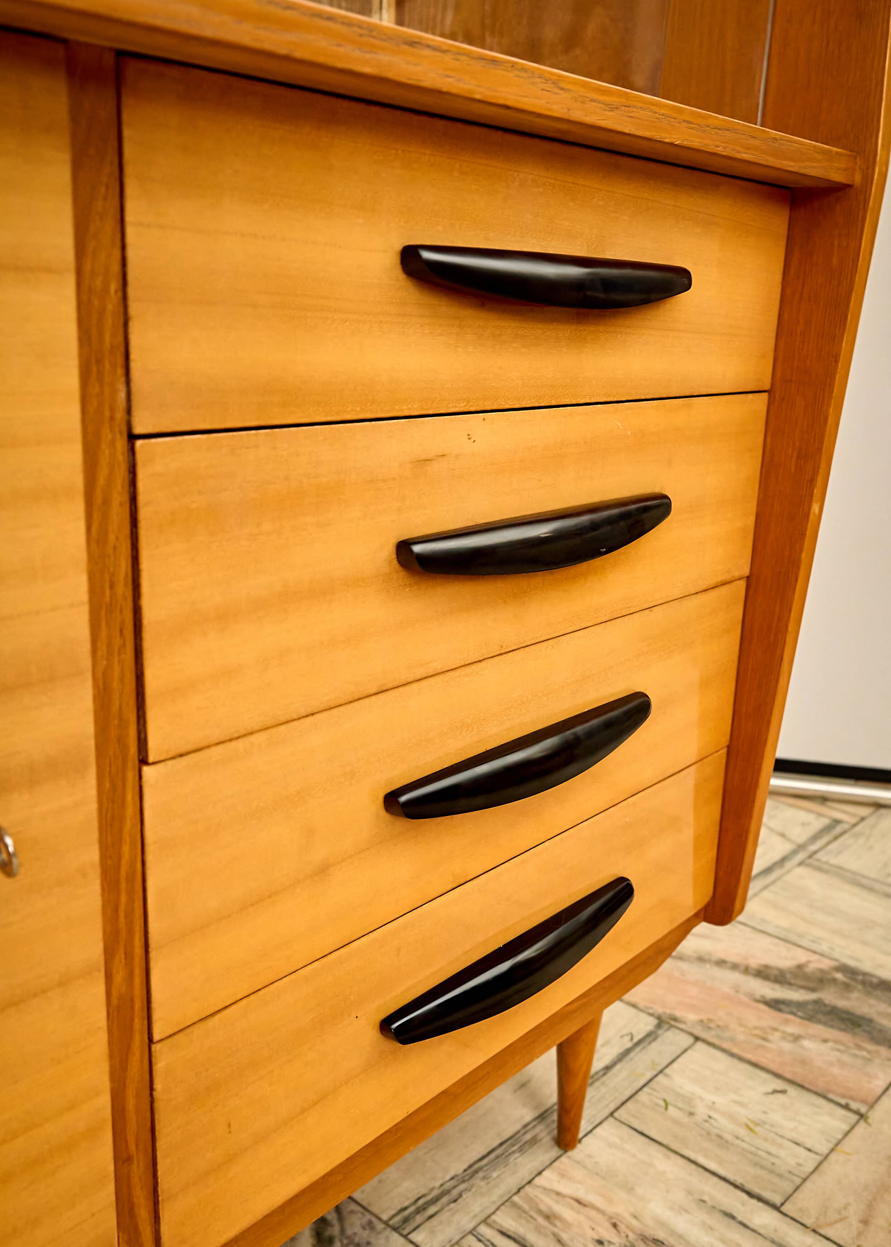 Mid-Century Cabinet 1960s Czechoslovakia