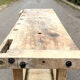 Etabli vintage 50's bois brut
