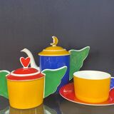 Tea service Anges JC de Castelbajac x Limoges porcelain