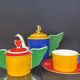 Tea service Anges JC de Castelbajac x Limoges porcelain