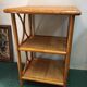 SHELF in RATTAN and WICKER 80s