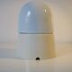 three wall sconces/ceiling lights, 1950s. Glass and Bakelite