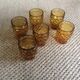 Set of 6 vintage glasses