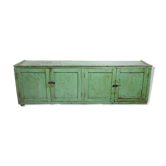 Buffet bas en teck birman ancien