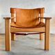 Leather lounge chair 'Natura', Karin Mobring, Ikea, Sweden, 70s
