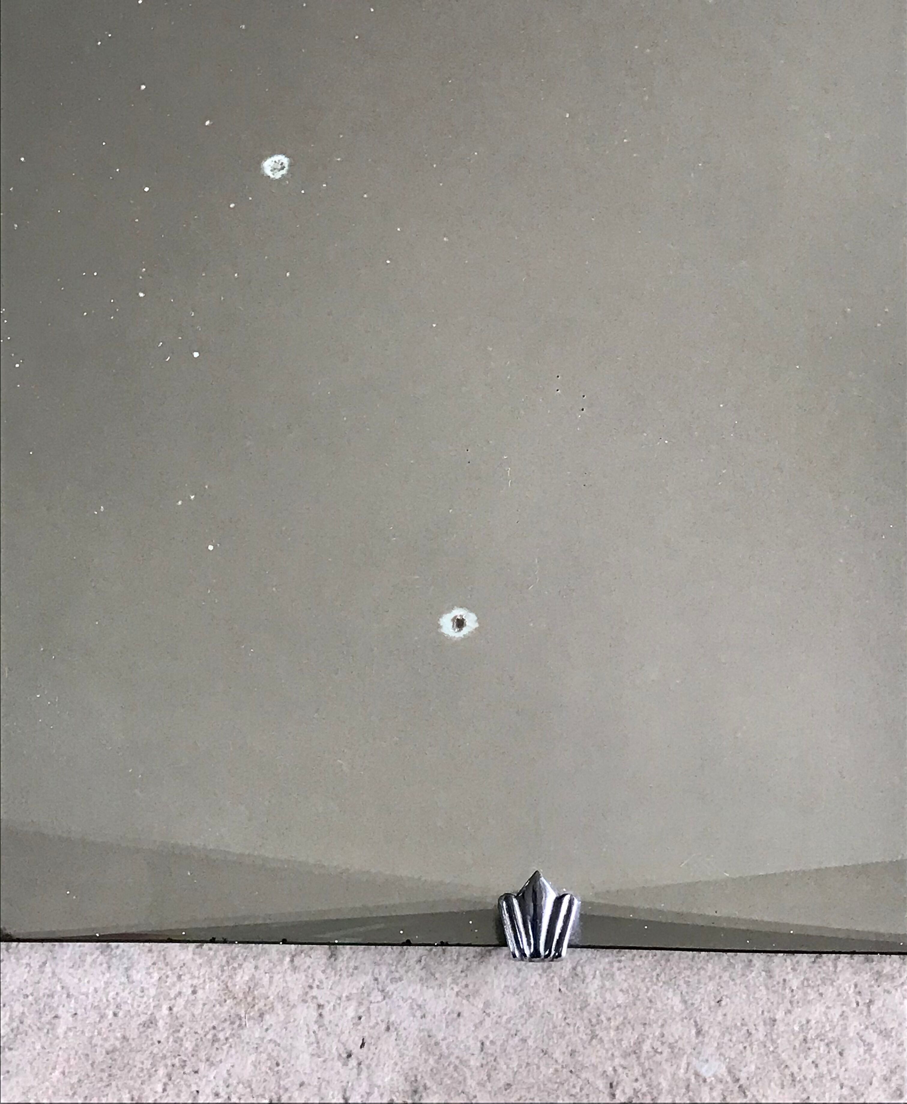 Art Deco Bevelled Mirror 68X41