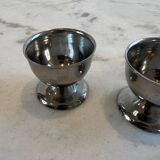 Vintage stainless steel egg cup