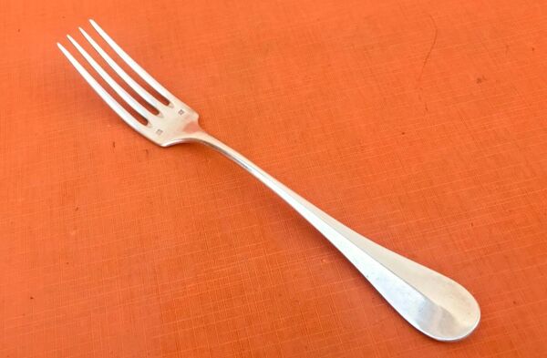 5 Fourchettes de table Orfèvre Christofle Collection Fidelio baguette