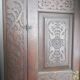 Armoire de ferme en chêne sculpté antique, 1780