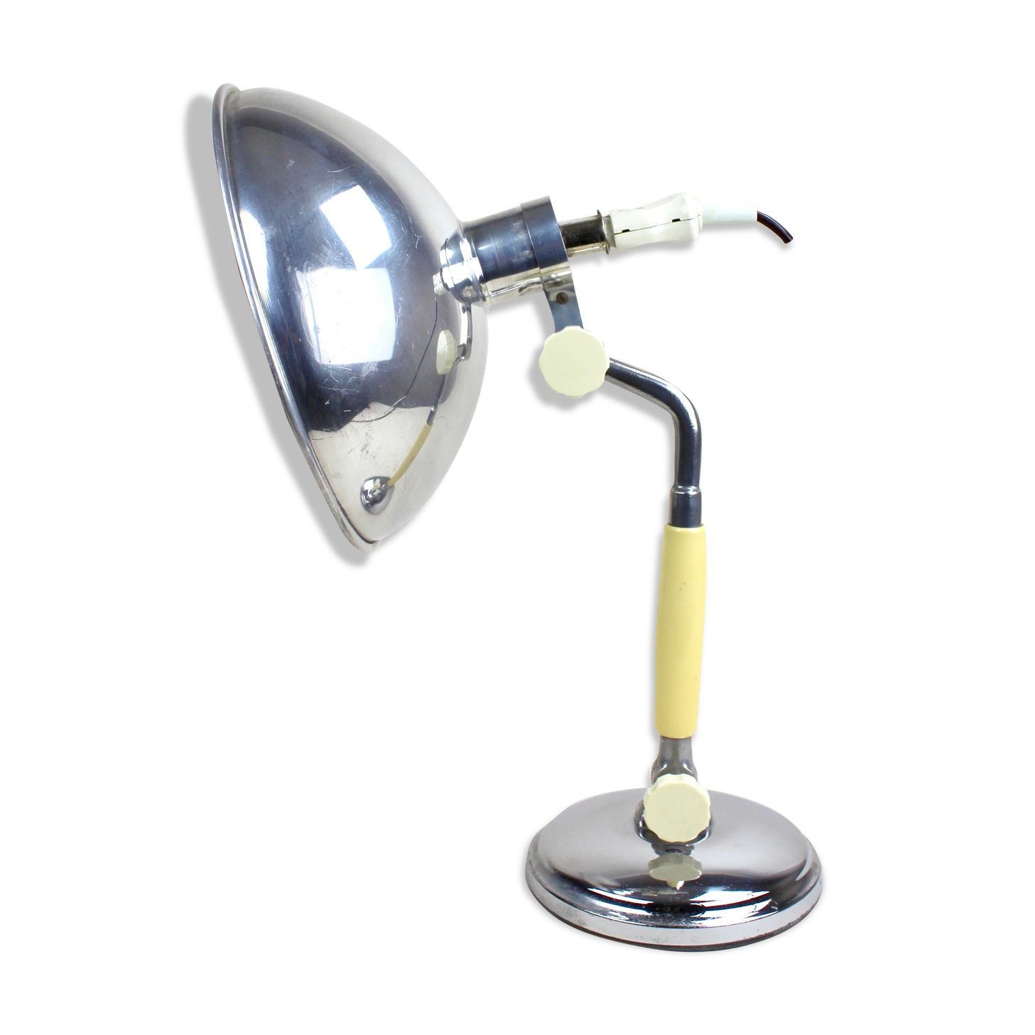 Kurt Rosenthal Oly Lux Lamp, Art Deco Desk Lamp, Industrial Design, Loft