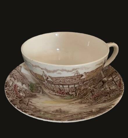 Johnson and Brother large cup and saucer