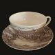 Grande tasse et sa sous tasse Johnson et Brother
