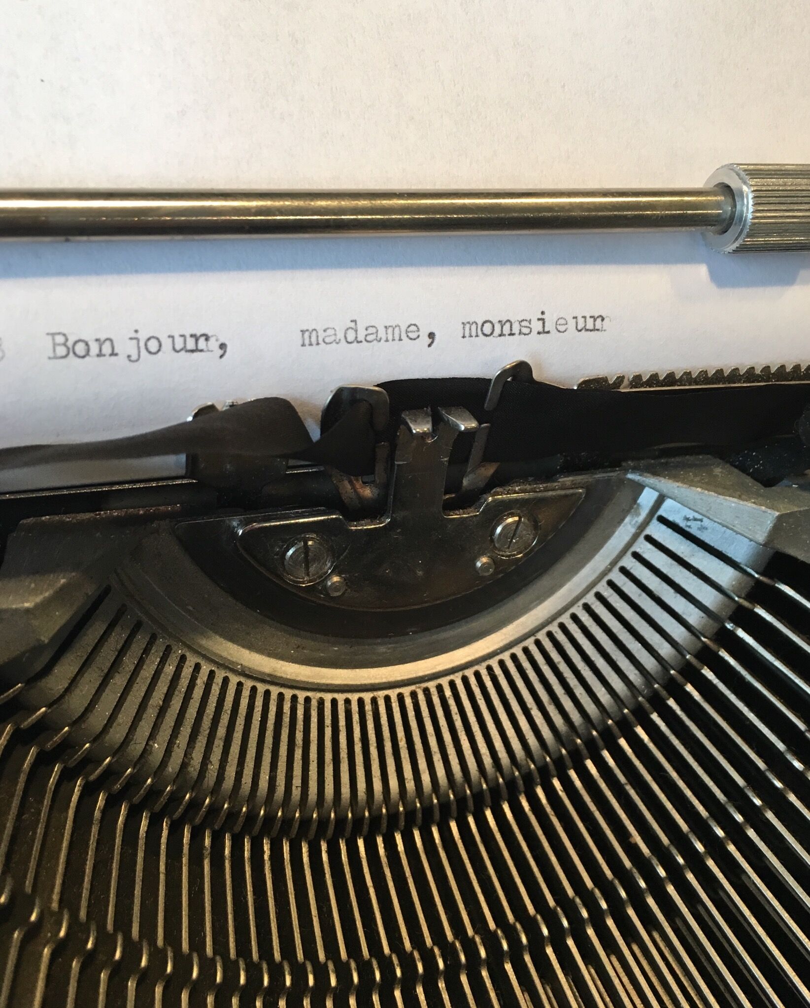 Underwood 315 typewriter