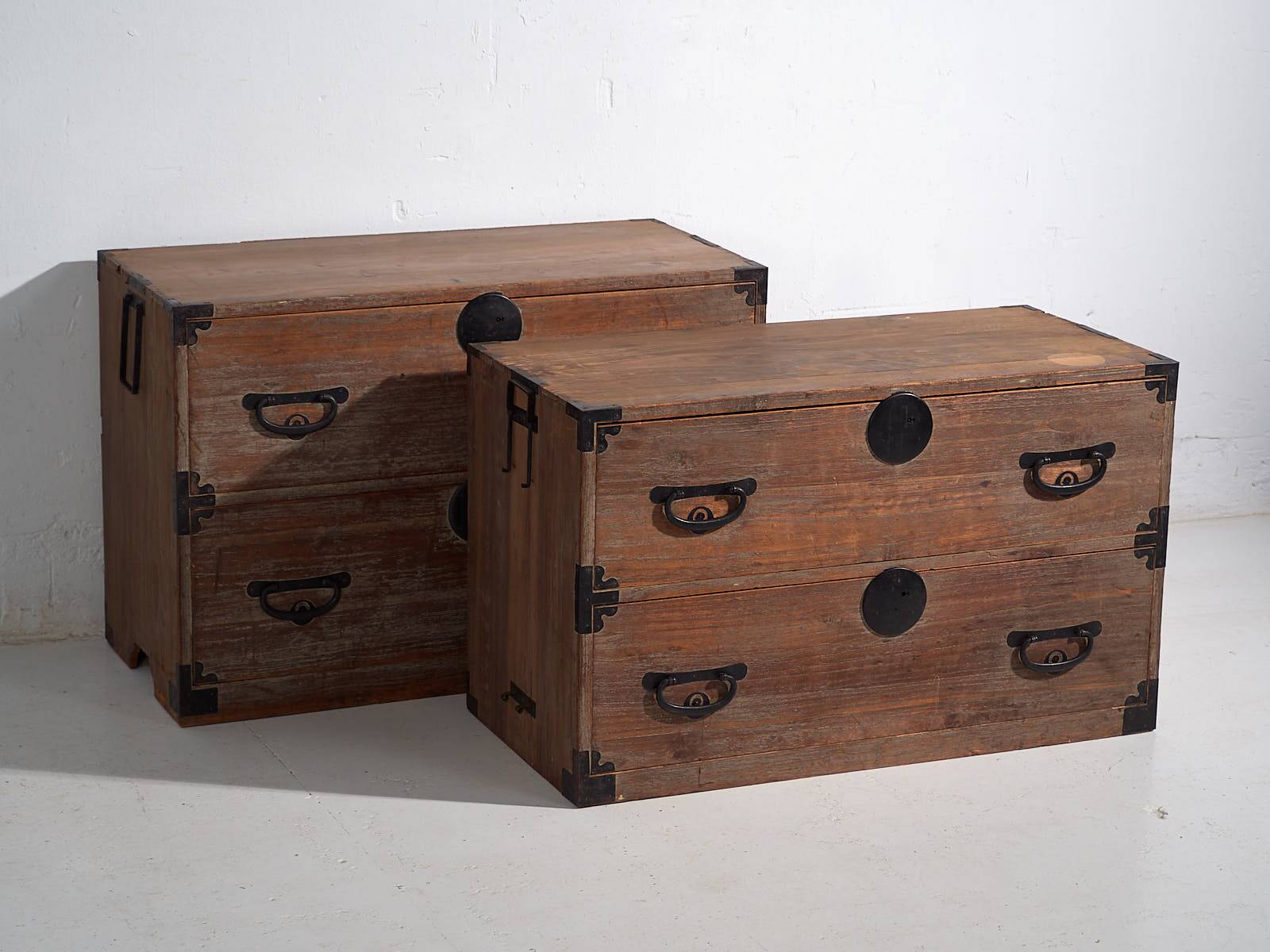 Old Japanese Tansu Chest – Meiji / Taishō Period (c.1868-1926) #24