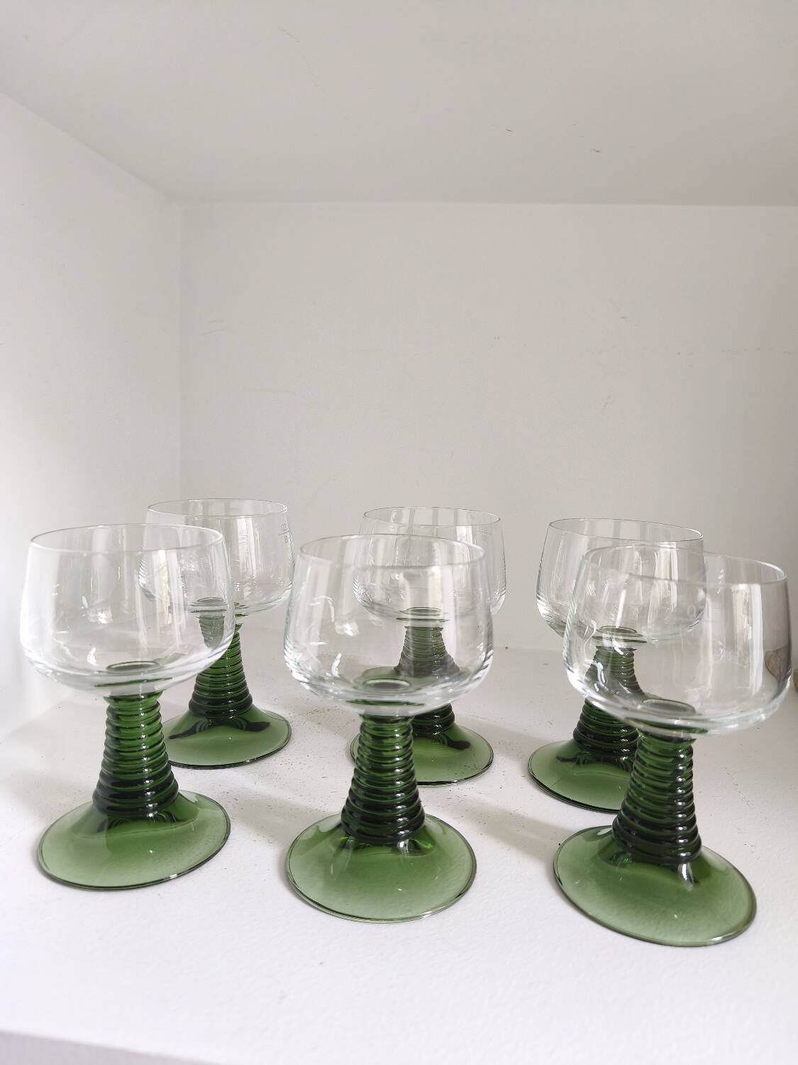 Lot de 6 verres à vin