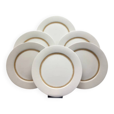 Rosenthal Tapio Wirkkala 6 assiettes plates Ondulation Studio-Linie