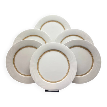 Rosenthal Tapio Wirkkala 6 assiettes plates Ondulation Studio-Linie